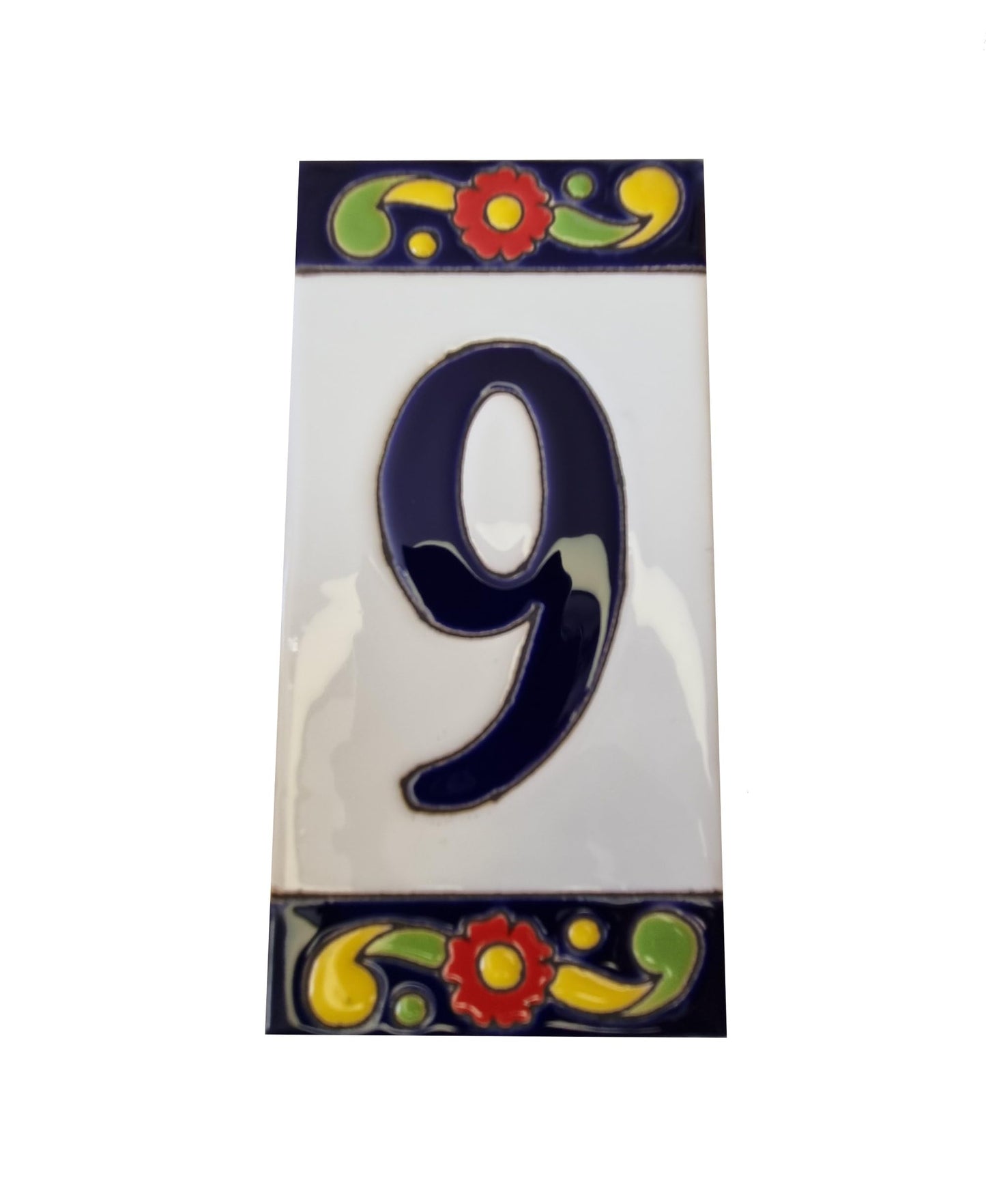 Pepper Ceramic House Numbers Tiles 15 x 7.5 cm