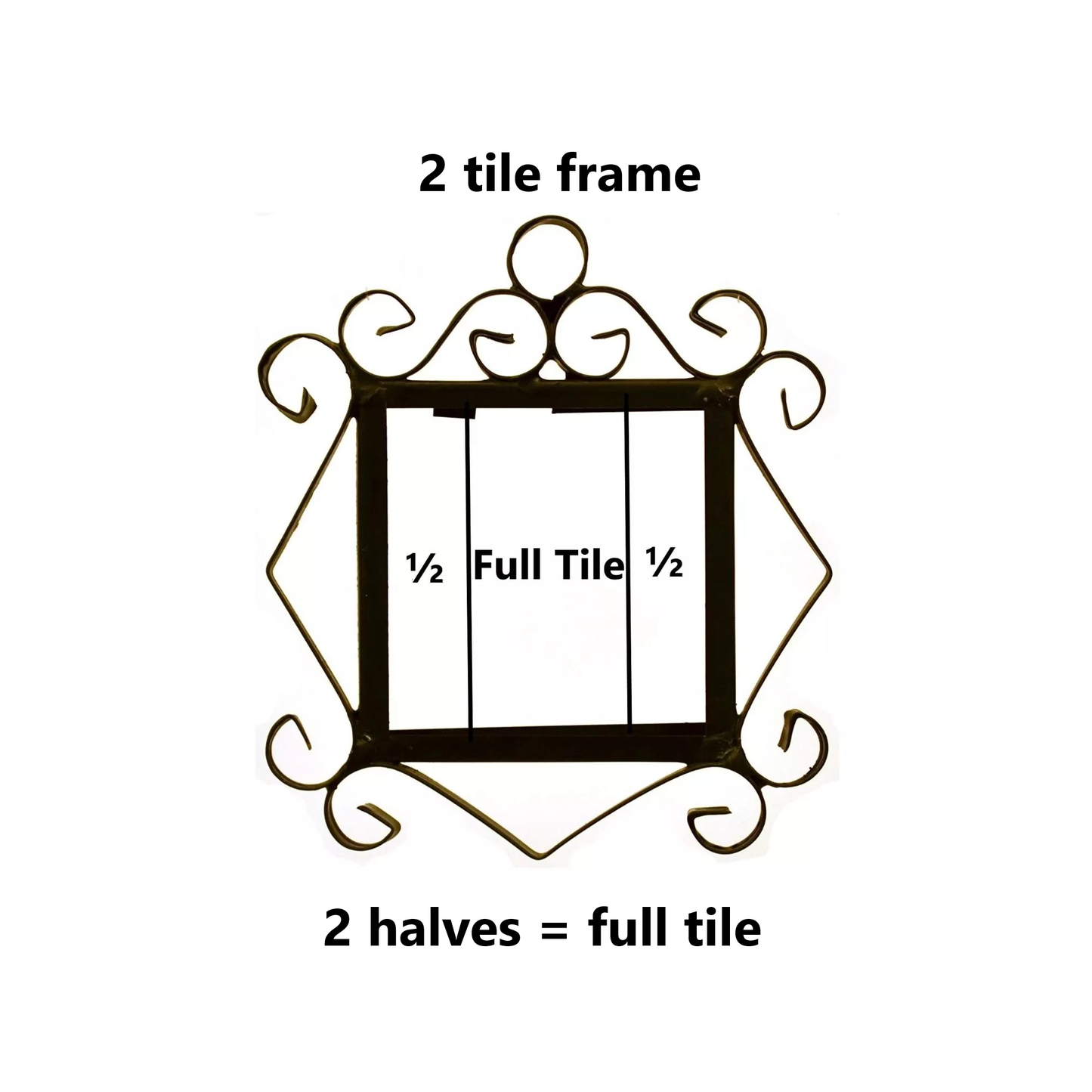 Ceramic House Tile Numbers & Letters, Red Floral Design, Tile Size: 7.5cm x 3.5cm, 2 to 10 Tile Frames