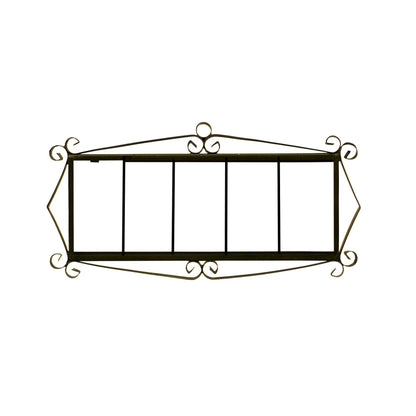 Ceramic House Tile Numbers & Letters, Blue Floral Design, 7.5cm x 3.5cm, 2 to 10 Frames