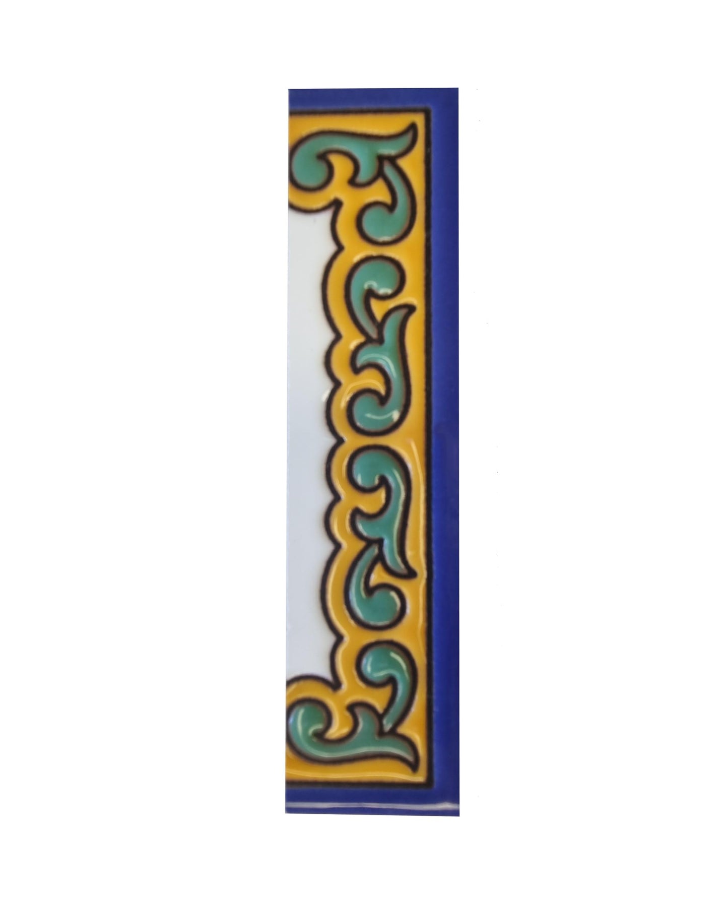 Ceramic House Numbers & Letters Tiles | Chalet Design | 15cm x 7.5cm 5.90" x 2.95"