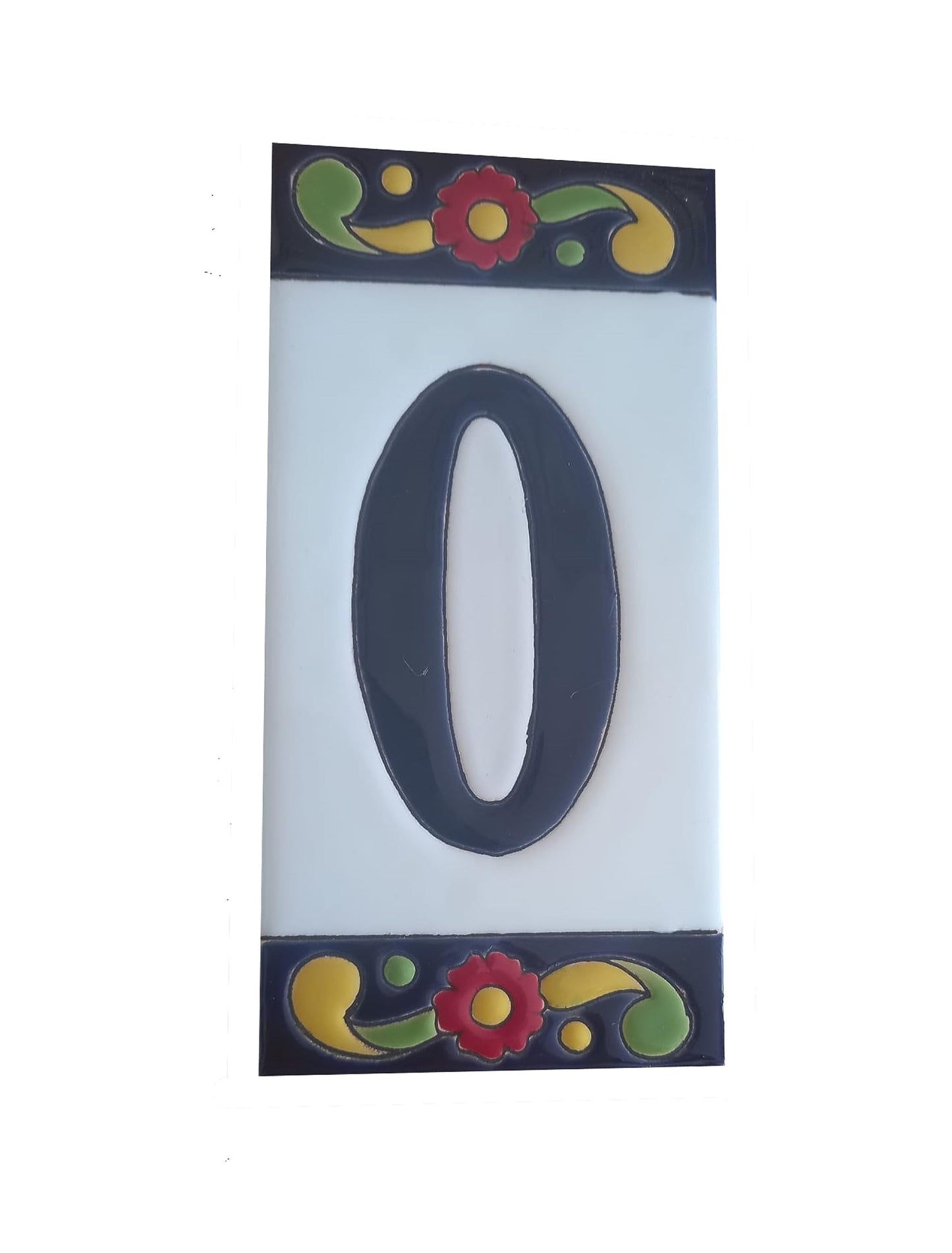 Pepper Ceramic House Numbers Tiles 15 x 7.5 cm