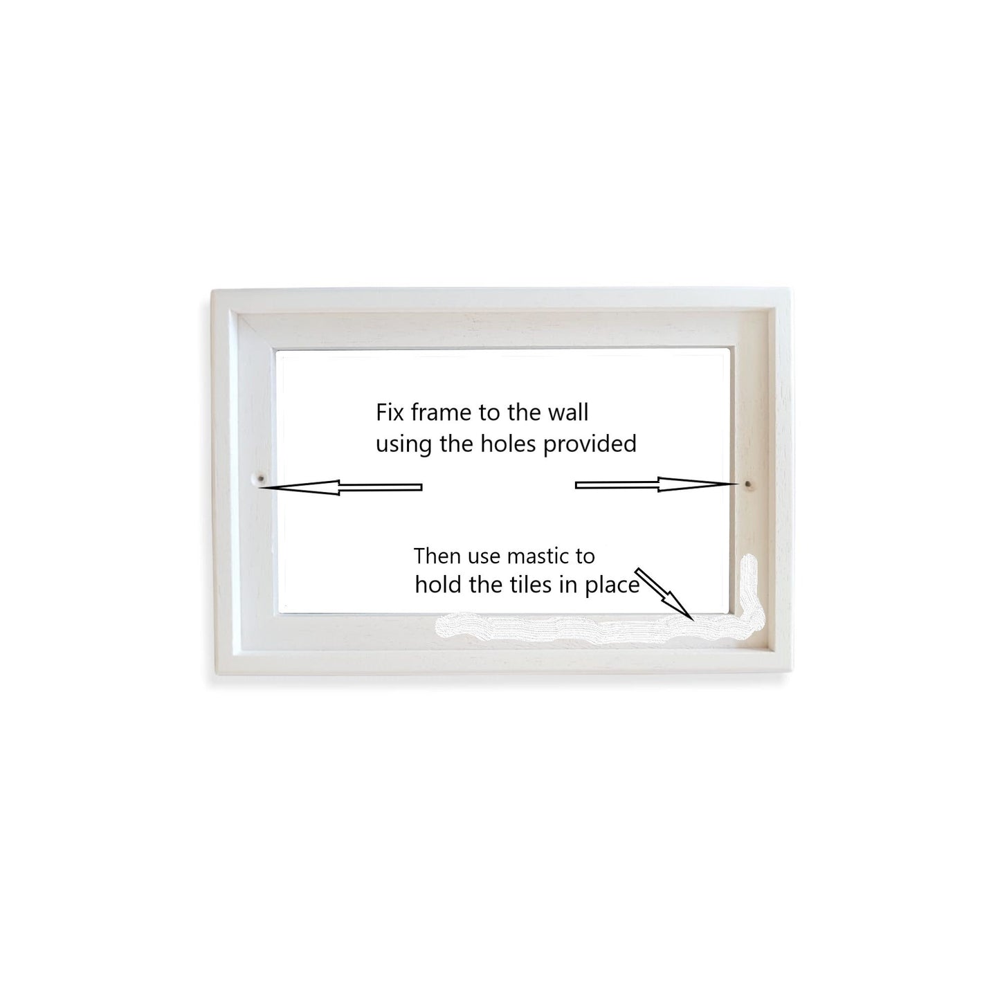 House Numbers Hand-painted Italian Ceramic Numbers Tiles Simple Green Design, Tile Size: 11cm x 7cm